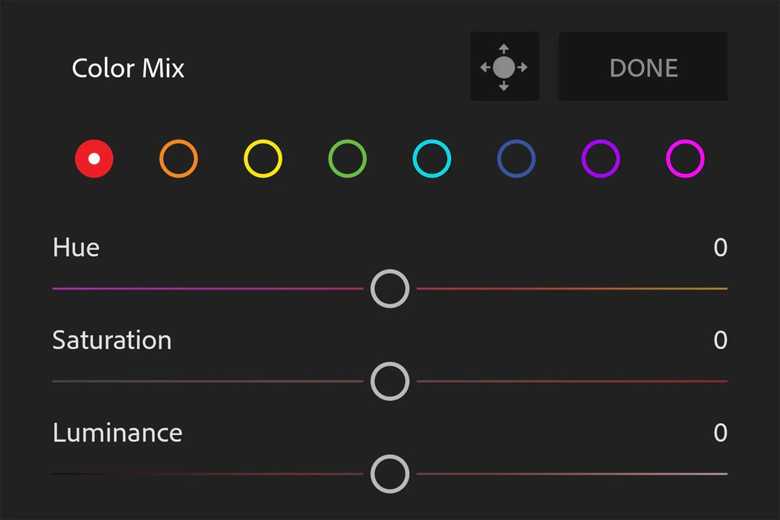 What are HSL sliders? Lightroom