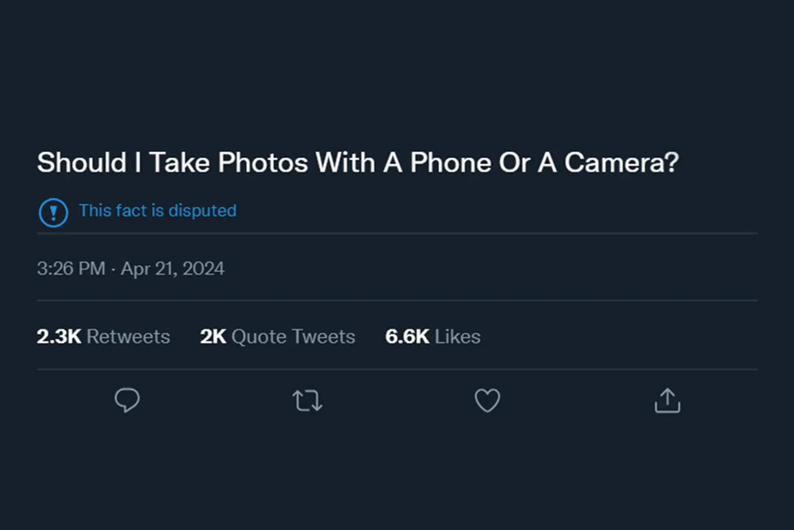 Are Phones Better Than Cameras?
