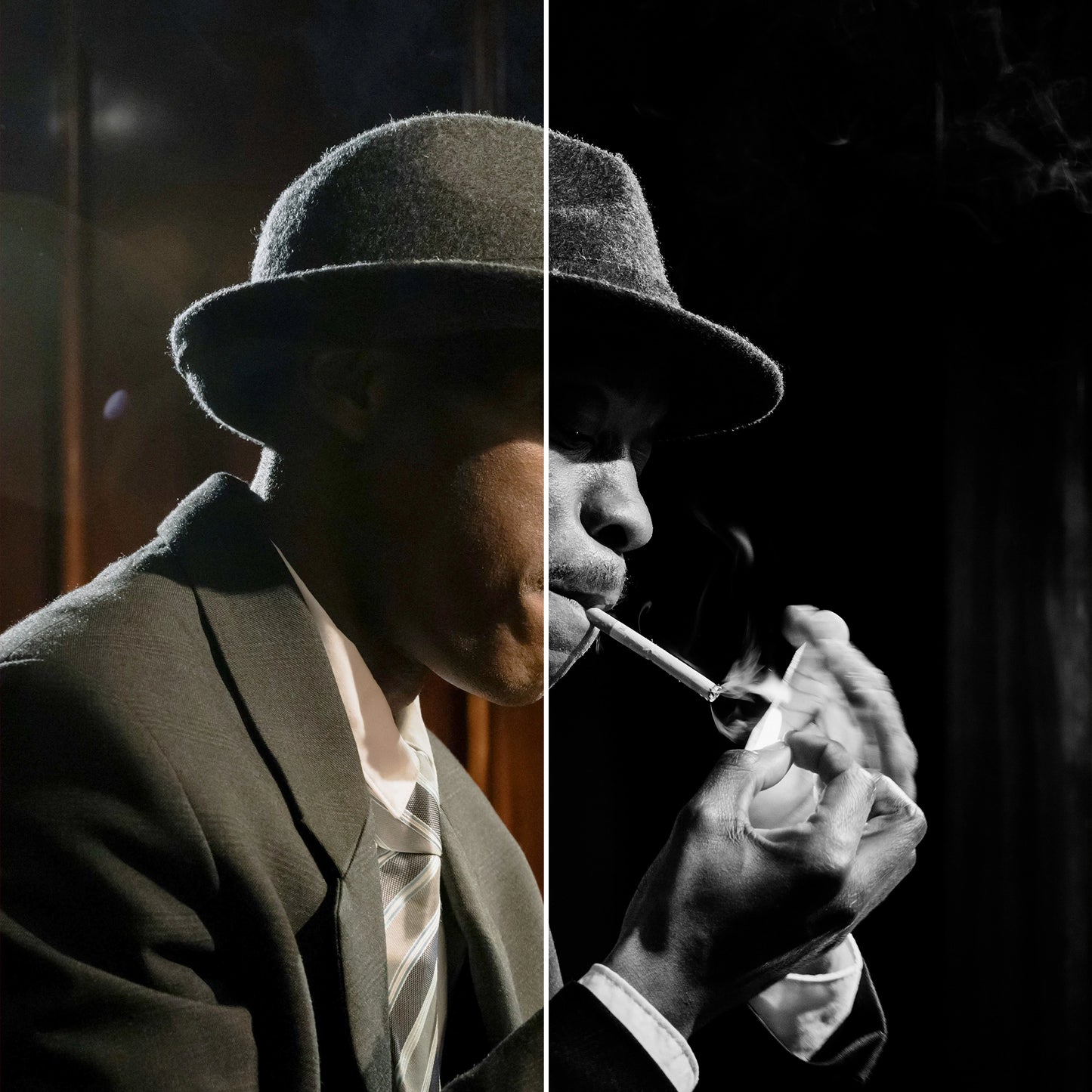 Black and white lightroom preset