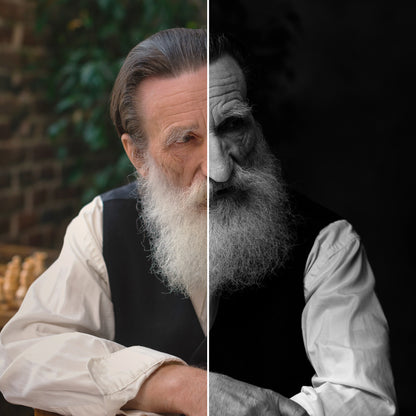 Black and white lightroom preset